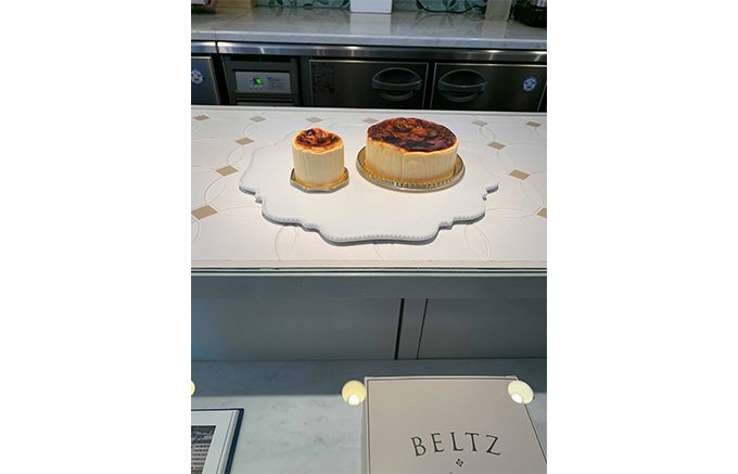 中がとろり~んな専門店の濃厚バスクチーズケーキ 中がとろり~んな専門店の濃厚バスクチーズケーキ