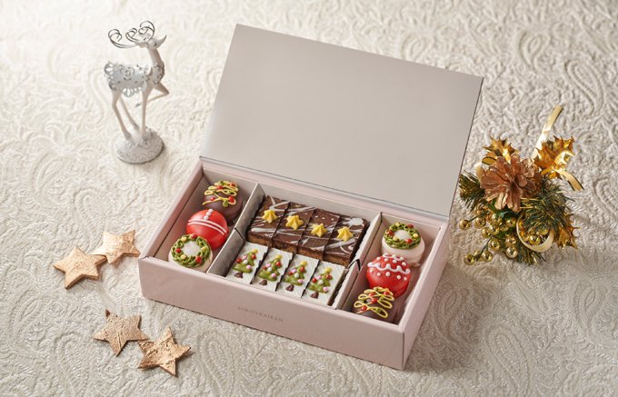 “幸せを分かち合う”願いを込めた『東京會舘』のクリスマス限定プティフール “幸せを分かち合う”願いを込めた『東京會舘』のクリスマス限定プティフール