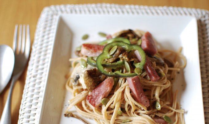 低糖質!100%大豆で作ったヘルシーなパスタ「SOY PASTA」 低糖質!100%大豆で作ったヘルシーなパスタ「SOY PASTA」