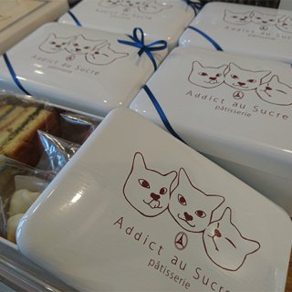 都立大学のパティスリーで大人気の猫缶クッキー! 都立大学のパティスリーで大人気の猫缶クッキー!